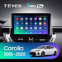 Штатна магнітола Teyes Sproplus Toyota Corolla (2018-2020) 1 Din, фото 3