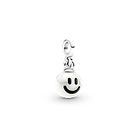 Срібна намистина "Щастя"для браслетів Пандора Мі
