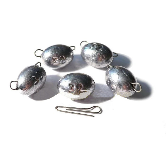 Грузило овальне Чебурашка 10г 5шт.