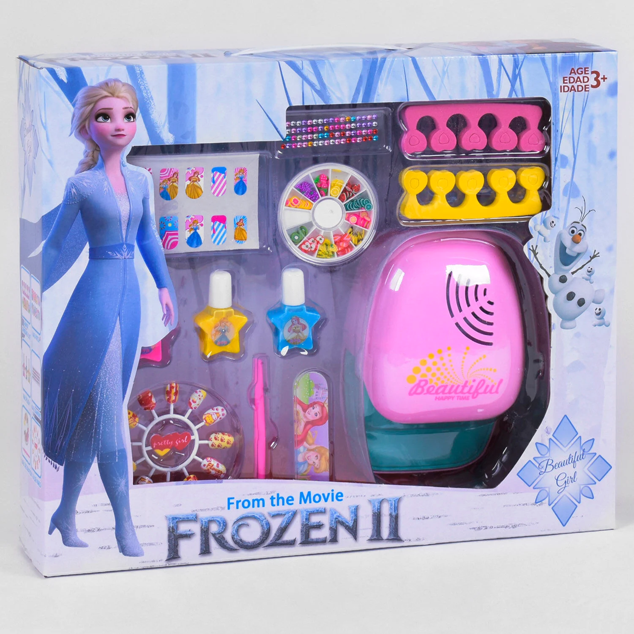 Набір для дитячого манікюру "Холодне серце" Frozen CS 68 E 14