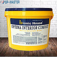 Краска для стен интерьерная Optima Interior Comfort Bionic House (Бионик Хаус) 4.2 кг (3л)