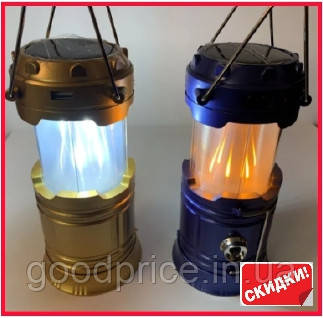 Ліхтар для кемпінгу Luxury flame lamp xf-5808