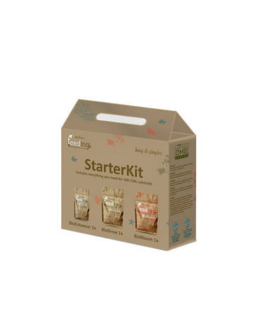 Набір органічних добрив Powder Feeding Bio Starter Kit, фото 1