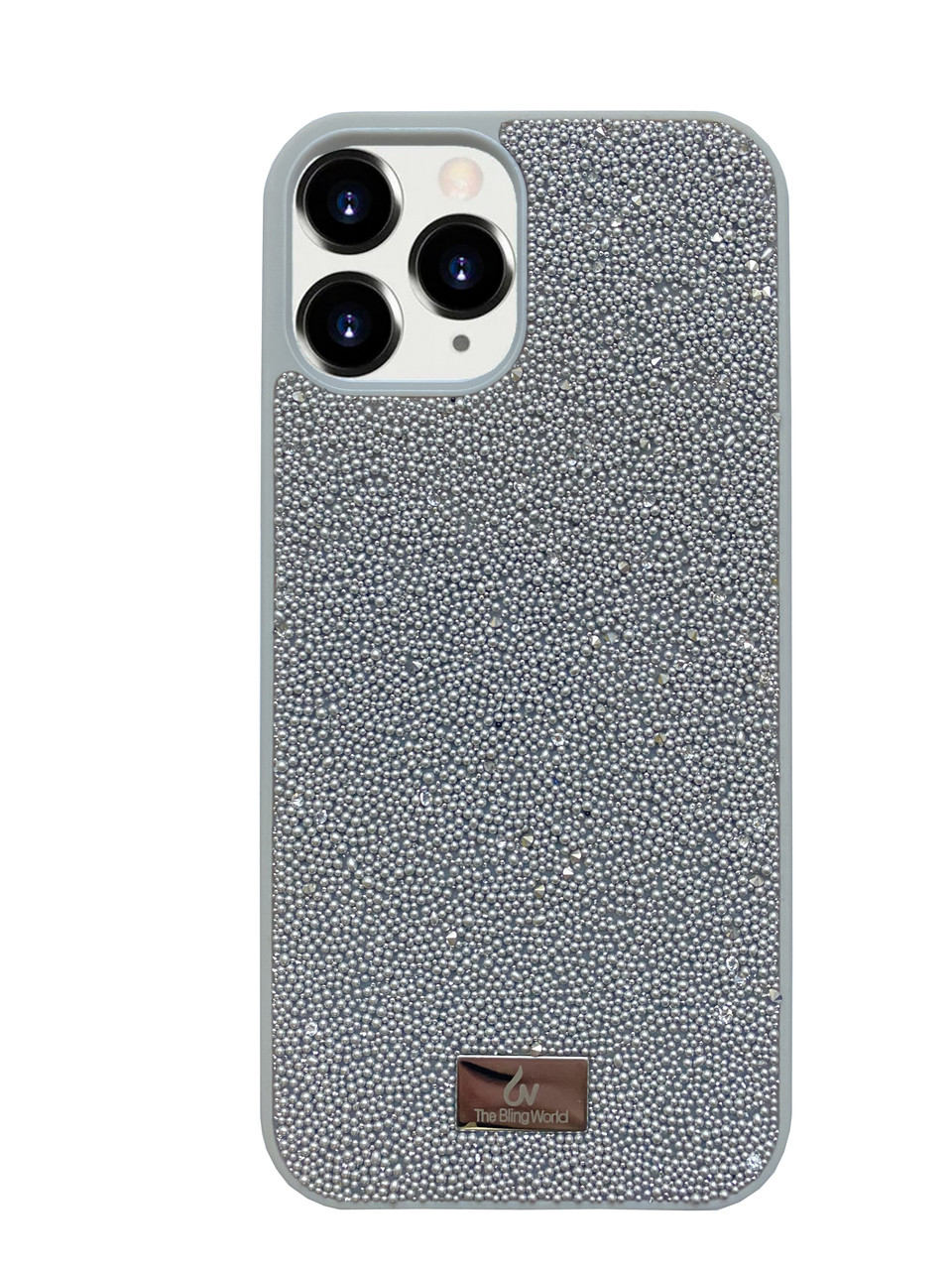 Чохол Diamond The Bling World Case для iPhone 12 Pro (03) Silver срібний