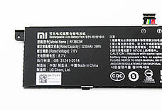 Оригінальна батарея Xiaomi Mi Book Air 13.3" - R13B02W, R13B01W (7.6 V 39Wh 5230mAh) Акумулятор для ноутбука, фото 4