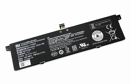 Оригінальна батарея Xiaomi Mi Book Air 13.3" - R13B02W, R13B01W (7.6 V 39Wh 5230mAh) Акумулятор для ноутбука, фото 1