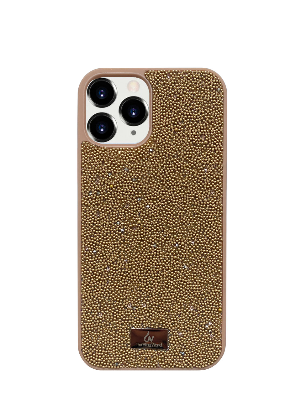 Чохол Diamond The Bling World Case для iPhone 12 Pro (02) Gold золотий