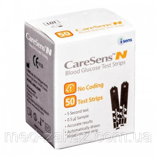 Тест-смужки Каре Сенс Н (Care Sens N) №50