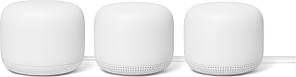 Роутер Google Nest Dual Band Mesh WiFi Router 3-Pack (GA00823-US) Snow (certified refurbished)