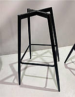 Барний стілець Torino Bar 75 ML велюр зелений B-1036 на чорних металевих ніжках, у скандинавському стилі, фото 6