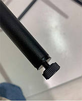 Барний стілець Torino Bar 75 ML велюр зелений B-1036 на чорних металевих ніжках, у скандинавському стилі, фото 9