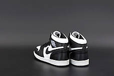 Зимові кросівки Nike Air Force Black з хутром, чоловічі кросівки. ТОП Репліка ААА класу., фото 3