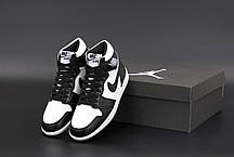 Зимові кросівки Nike Air Force Black з хутром, чоловічі кросівки. ТОП Репліка ААА класу., фото 2