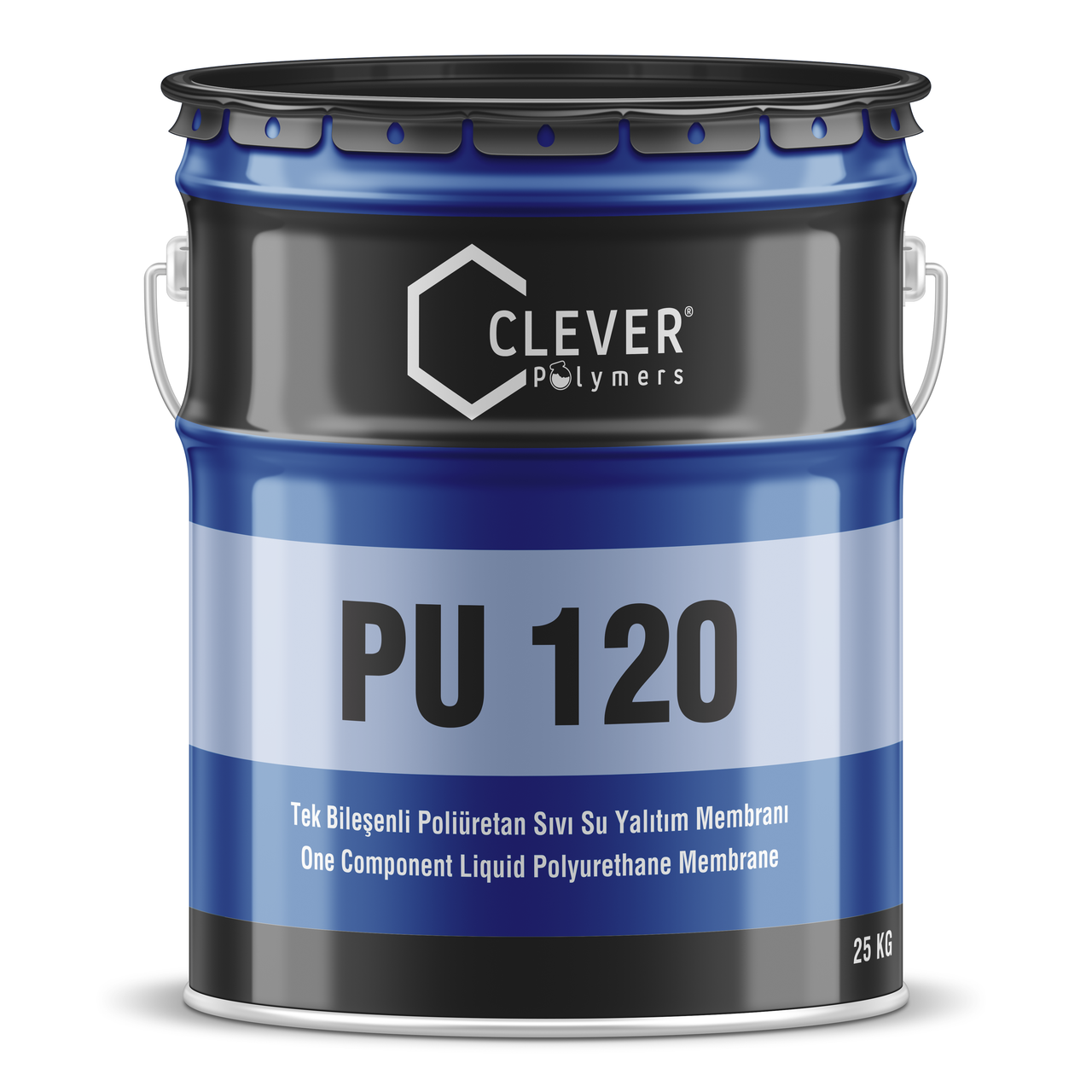 Рідка полиуретанова гідроізоляція Clever PU Base 120, 5 кг