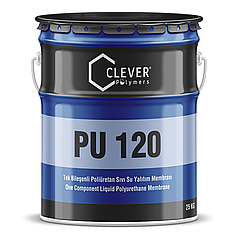 Рідка полиуретанова гідроізоляція Clever PU Base 120, 5 кг