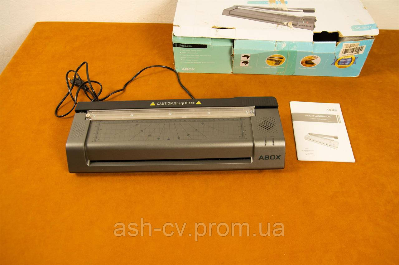 Ламінатор професійний ABOX A3 A4 Laminator OL381C