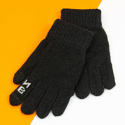 Оптом рукавички для хлопчиків 9 - 10 - 11 років для сенсорних телефонів (арт. 21-7-17а), фото 2