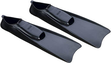 Ласти для плавання із закритою п'ятою ласти для басейну тренувальні BECO 9910 0 чорні размер 36-37, фото 3