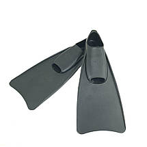 Ласти для плавання із закритою п'ятою ласти для басейну тренувальні BECO 9910 0 чорні размер 36-37, фото 4