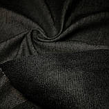 Джинс стрейч з начосом (на флісі) чорний, фото 4