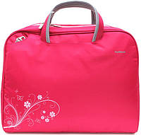 Женская розовая сумка для ноутбука 15.6"-16" PortCase KCB-52