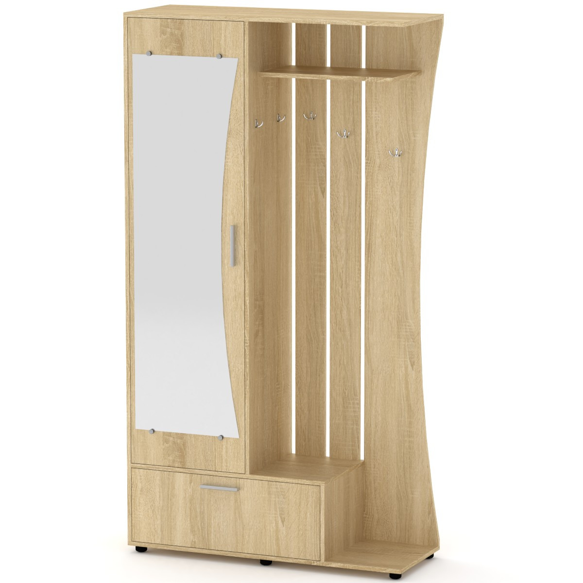 Передпокій Юлія дуб сонома Компаніт (110х40х203 см), фото 1