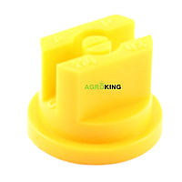 Розпилювач обприскувача жовтий щілинної 110.02 Agroplast AP02110