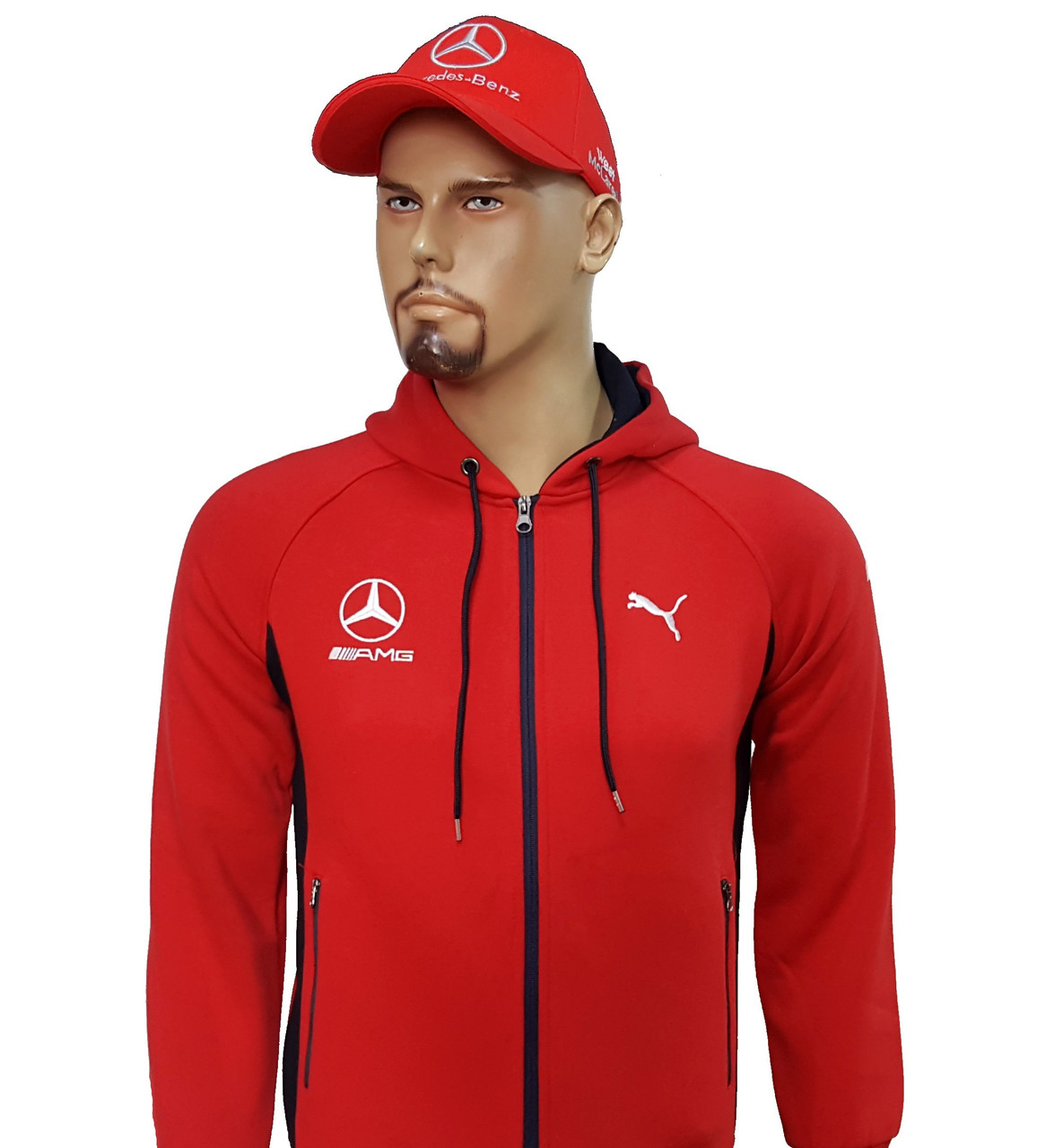 Зимовий чоловічий спортивний костюм Puma MERCEDES AMG PETRONAS T7, фото 1