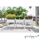 Горщик для квітів на ніжках Ayakli 60 л зелений, фото 5