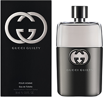 Туалетна вода Gucci Guilty Pour Homme чоловіча 90 мл (Euro A-Plus)