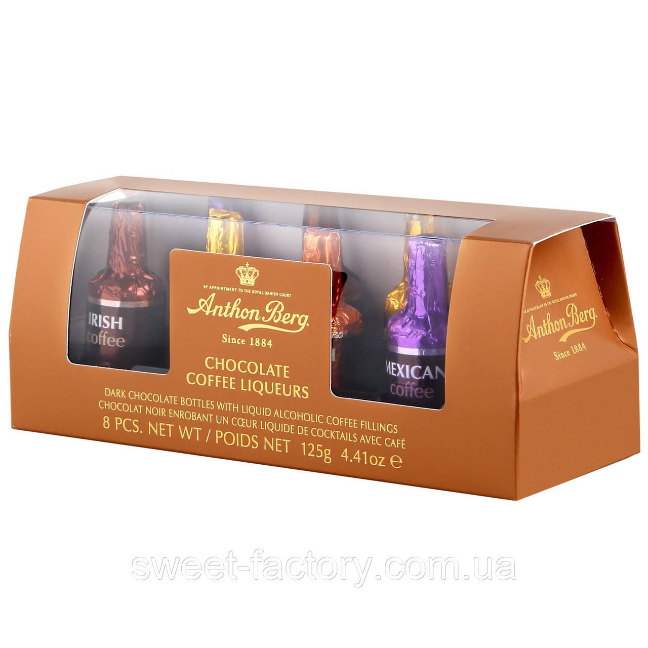 Anthon Berg Chocolate Coffee Liqueurs 8s 125 g