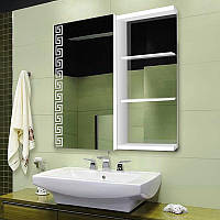 Шкаф-зеркало для ванной комнаты 600х700 | дзеркальна шафа у ванну кімнату