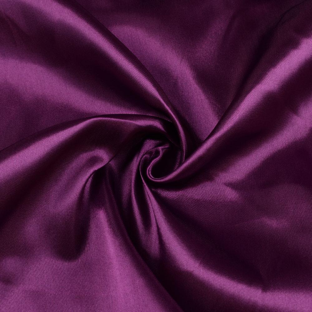 Атлас бузковий темний ш.150