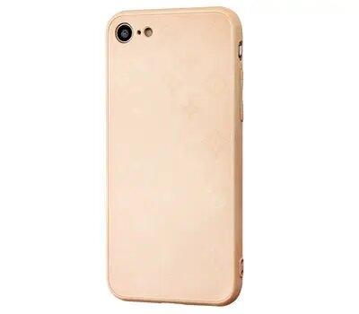 Чохол скляний Glass Case Louis Vuitton Луї Вітон для iPhone 7 (05) Grapefruit грейпфрут
