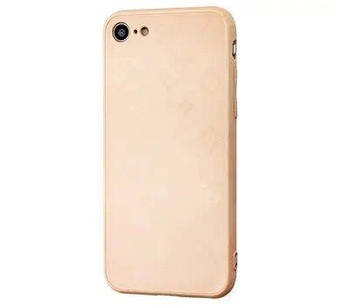 Чохол скляний Glass Case Louis Vuitton Луї Вітон для iPhone 7 (05) Grapefruit грейпфрут
