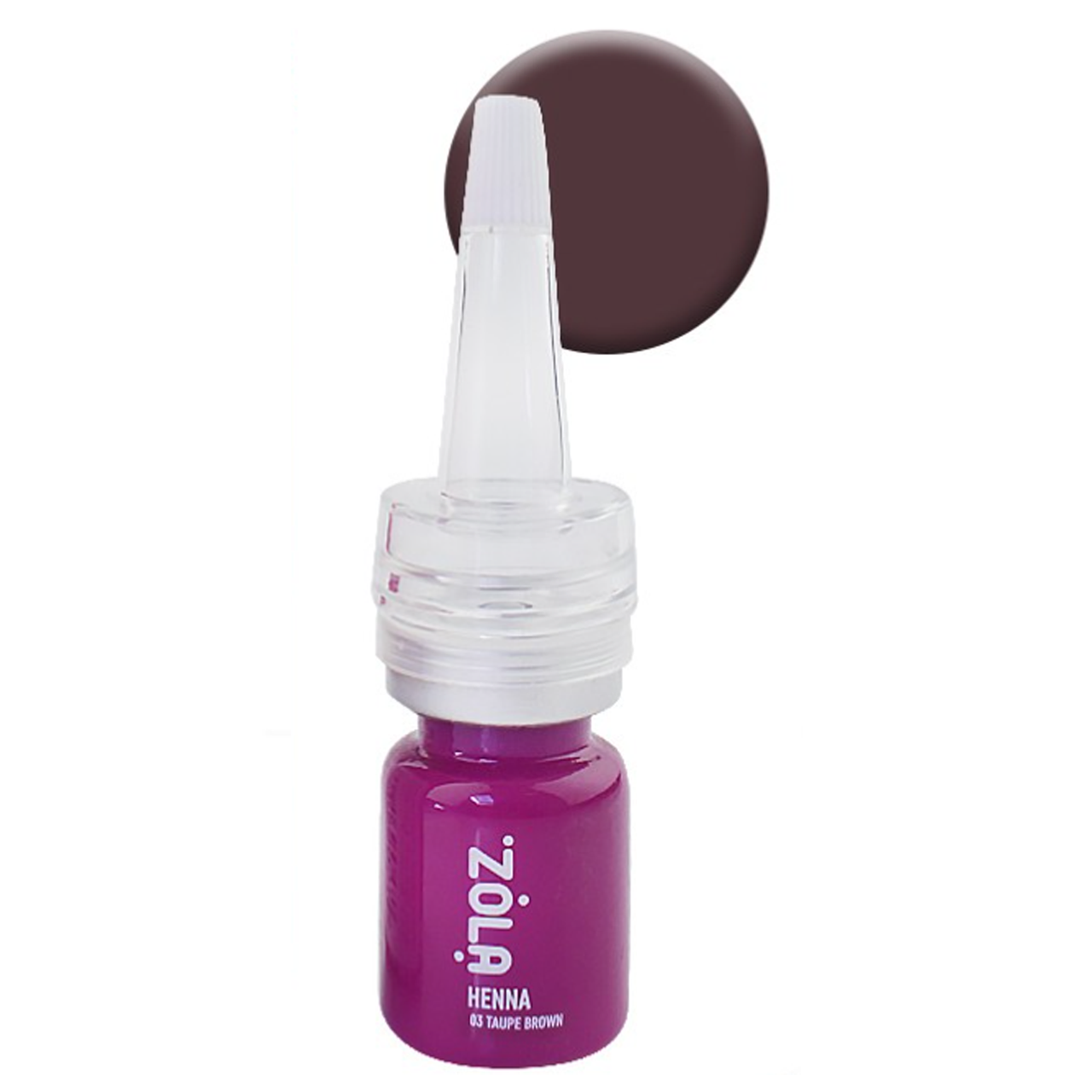 Хна для брів ZOLA 5 g 03 Taupe Brown