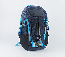 Рюкзак туристичний "UA"L з 3-ма відділеннями Темно-Синій 50*30*18см 40 L з жорсткою спинкою