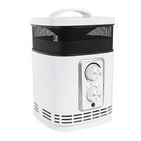 Тепловентилятор підлоговий 1500 Вт 220 В керамічний нагрівач з термостатом Equation (Гарантія 2 роки)