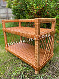 Етажерка з лози (2) «Низька», фото 3