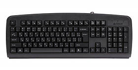 Клавіатура A4Tech KB-720 USB (Black), Normal K/B, Black - MegaLavka