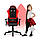 Крісло геймерське комп'ютерне Підліткове HUZARO RANGER 6.0 Red Mesh Оббивка тканина, фото 4