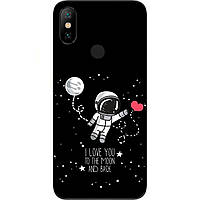 Силіконовий чохол для Xiaomi Mi A2 з картинкою Любов до місяця