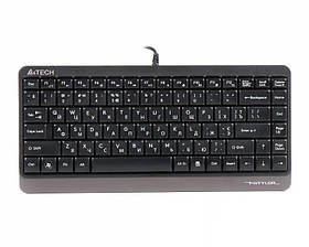 Клавіатура A4Tech FK11 USB (Grey) Fstyler Compact Size keyboard, USB - MegaLavka