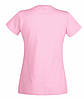 Жіноча футболка однотонна рожева 372-52, фото 2