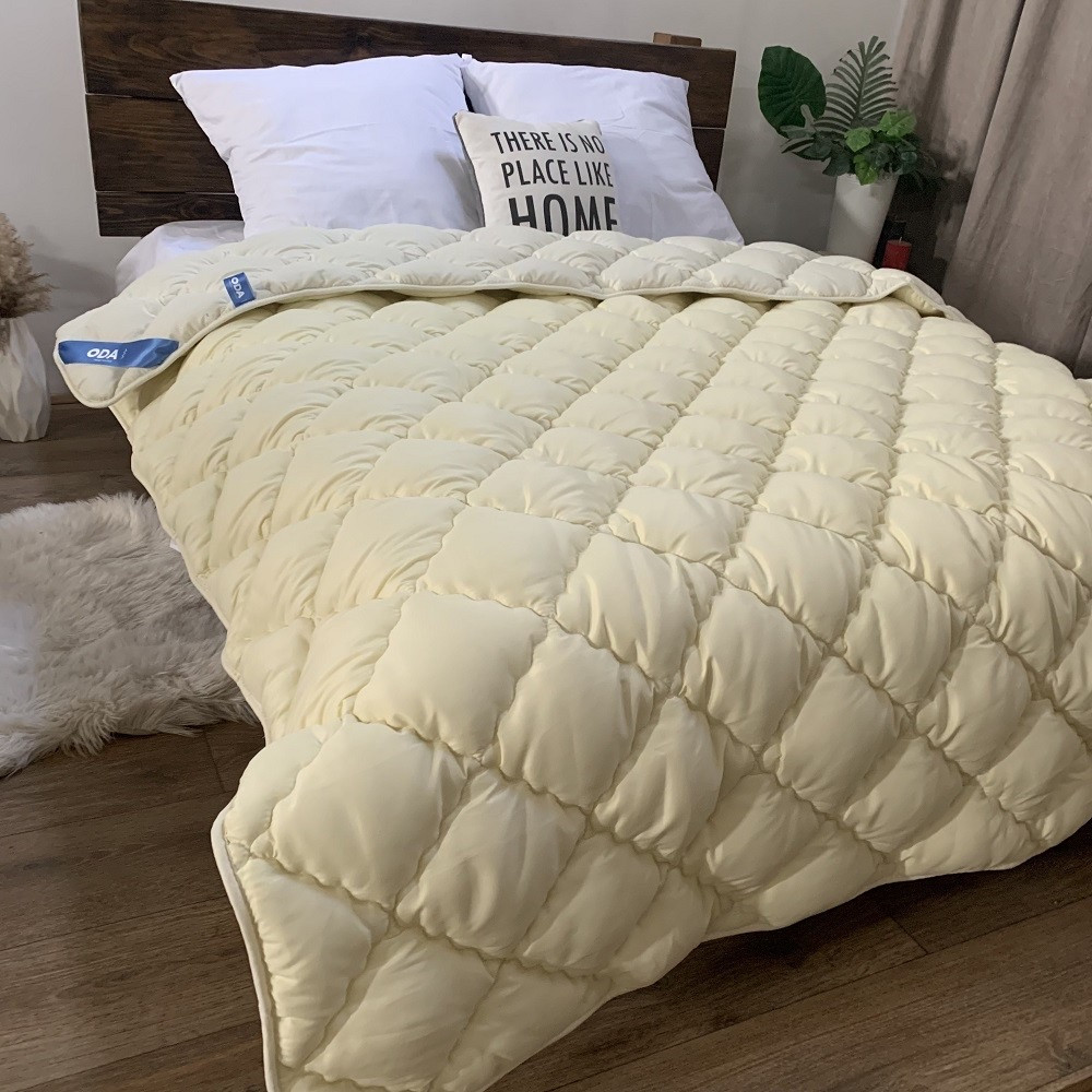 Ковдра на холлофайбері ОДА полуторного розміру 155х210 Стьобана зимова ковдра високої якості, фото 1