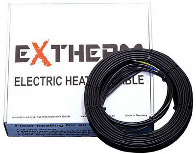 Нагрівальний кабель Extherm ETT ЕСО 30 Вт/м двожильний, для зовнішнього застосування
