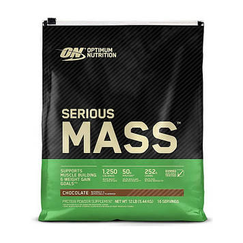 Вітамінний высокоуглеводный Optimum Nutrition Serious Mass (5,4 кг) для набору м'язової маси