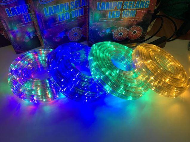 Гірлянда 10 метрів Вулична кольорова Xmas LED Rope light 10M RGB, фото 1