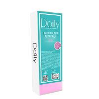 Смужки для депіляції в коробці Doily 7х22, 80 г/м2, рожеві, 100 шт