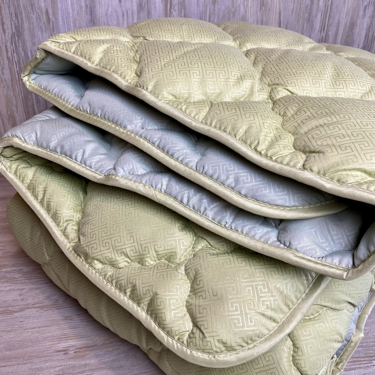 Ковдра на холлофайбері ОДА полуторного розміру 155х210 Стьобана зимова ковдра високої якості, фото 1